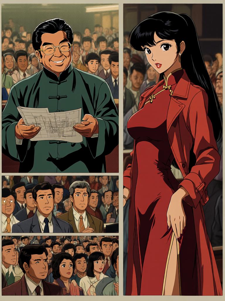 第2章:临门一脚
北渊夜来相助，带来葛婉急需的资金与支持；招标会上，张老爷等人使阴招欲将她逼退，葛婉识破并以更周全的方案与确凿证据反击，现场气氛大逆转；事后北渊的目光让两人关系微妙升温，夜深葛婉又在案卷中发现了令她皱眉的新疑团——“怎么会……” - 图片8