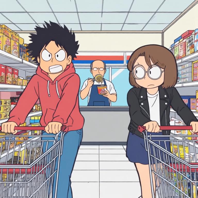 超市最后一杯——史诗级争夺战（沙雕反转） - 图片8