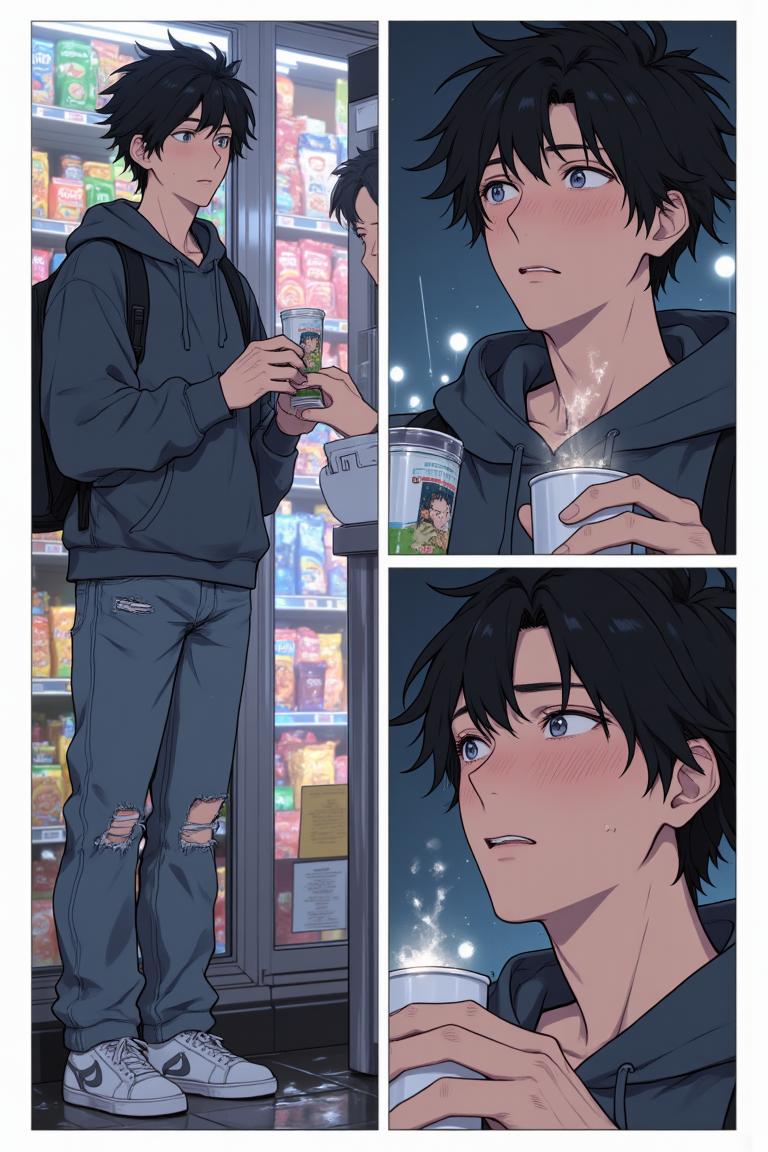 第0章:First Night in Jiangcheng
Luo Ye, a bewildered freshman, is taken to the police station after being discovered in an apartment assigned to his absent brother. A series of misunderstandings — a rented room to a female student, a report to the police, and a missing brother on a flight — escalate until the station chief recognizes Luo Ye's family background and clears him. Left with nowhere to stay and a silent crush, Luo spends a rainy night alone thinking about beginnings and moving forward. - 图片17