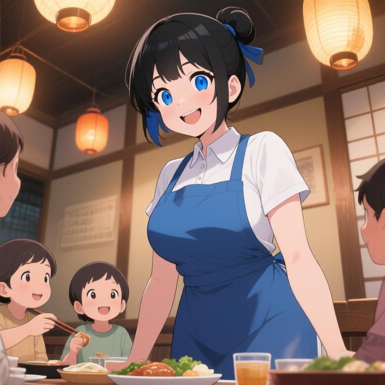 Busy lunch hour at the sushi restaurant. Love seeing people enjoy their meals and the lively atmosphere. - 图片11