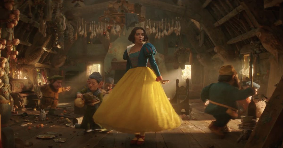 Just watched the Snow White D23 trailer. Rachel Zegler looks amazing and I love the more diverse casting. Wondering how the seven CG dwarfs will feel, but I am excited to see this fresh take next spring. - 图片1
