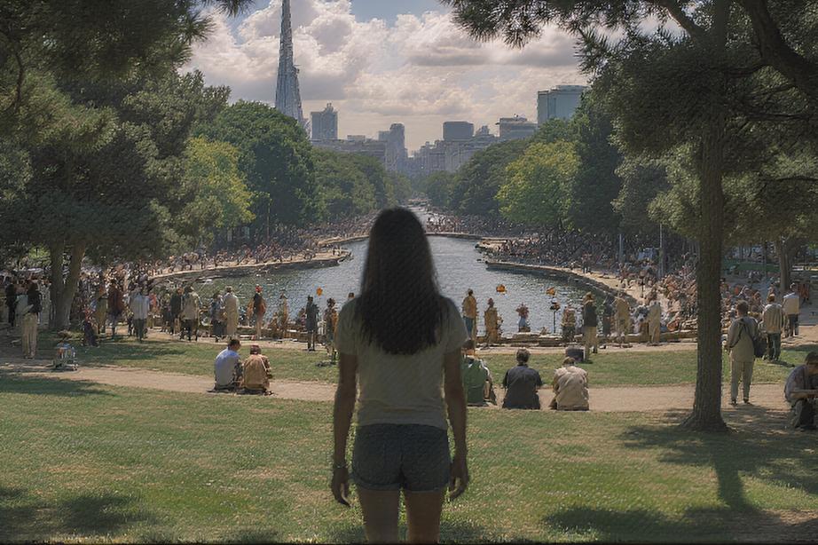 A poignant exploration of solitude and connection in a bustling city, spanning a day in the life of a young woman and her introspective journey. - 图片7