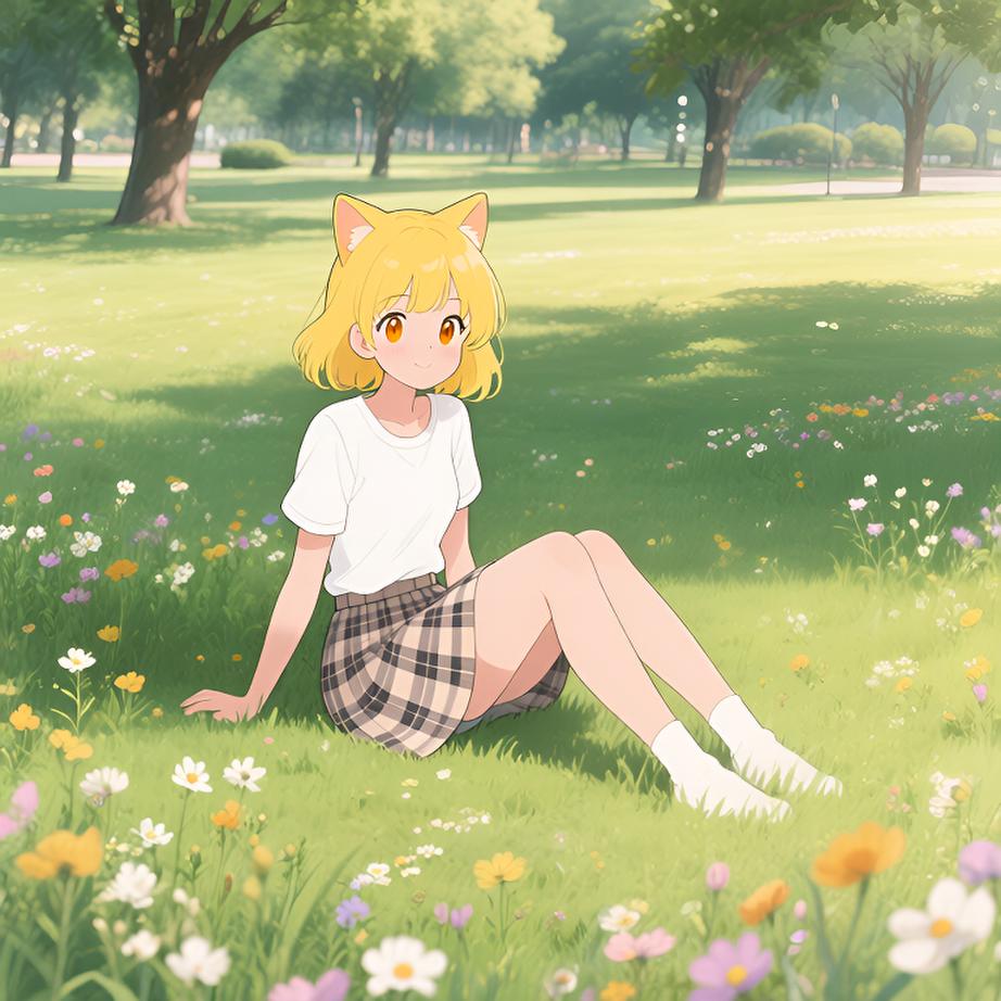 在这个美好的夏日，Mei通过漫画表达自己的梦想与追求。她在自由的时光中，寻找自我与梦想的交汇点。每个瞬间都充满了对未来的憧憬与渴望。 - 图片1