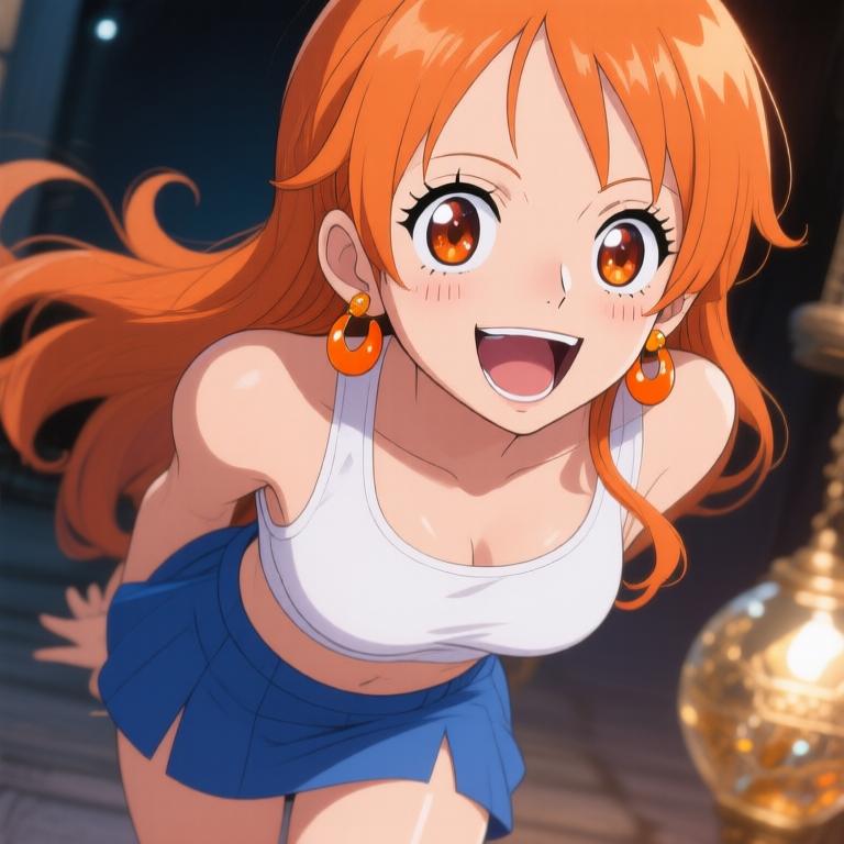 The chamber is alive with energy and wonder. Nami and Robin are mesmerized by the artifacts, while I brace for whatever adventure awaits us. This is what being a pirate is all about! - 图片2