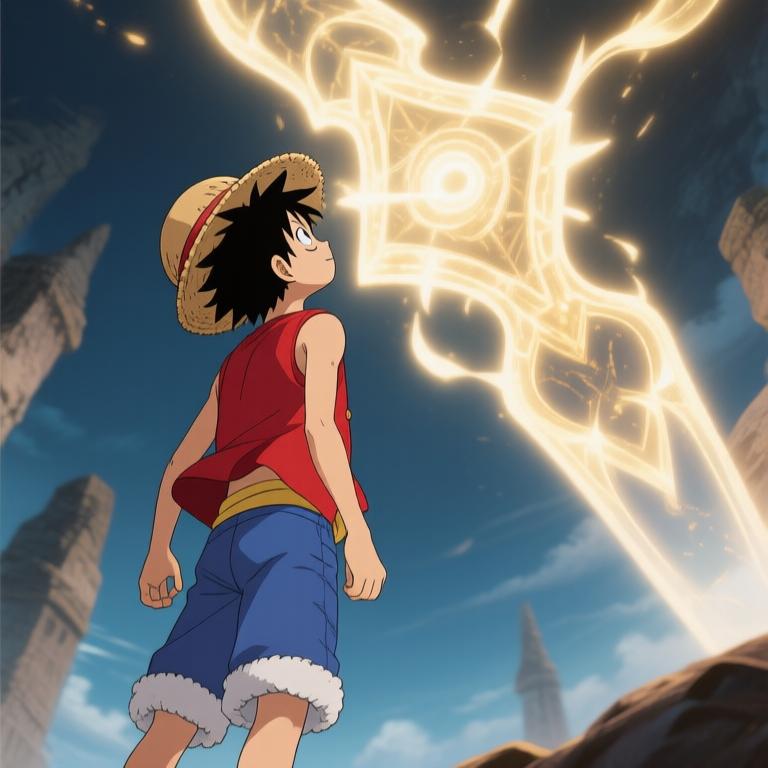 The chamber is alive with energy and wonder. Nami and Robin are mesmerized by the artifacts, while I brace for whatever adventure awaits us. This is what being a pirate is all about! - 图片4