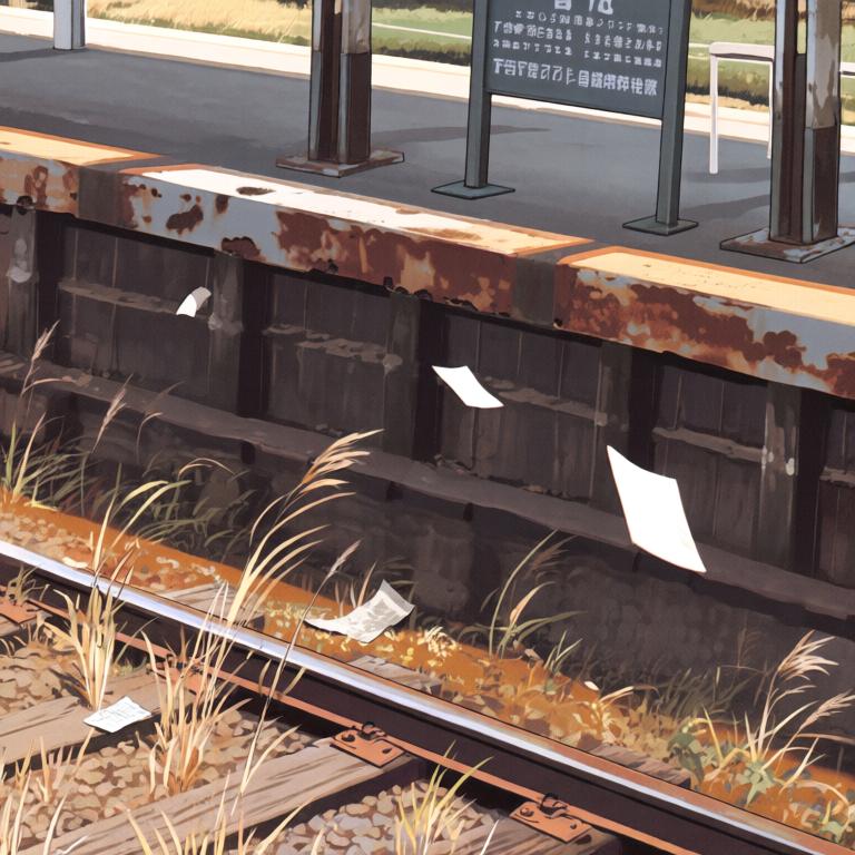 在夏日铁轨与屋顶上偷走黄昏 - 图片5