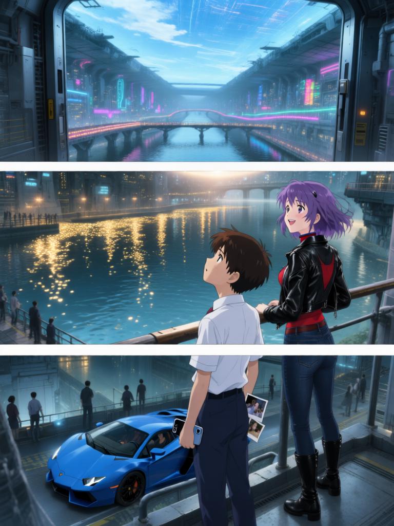 第3章:抵达NERV
真嗣与美里来到NERV总部门前，凭父亲的身份验证进入地下都市并领取极密资料。两人在巨大的地下都市中迷路，律子出现并确认真嗣为“马鲁杜克报告书”选出的第三位适格者。指挥中心发现使徒再次移动，所有人将目光与希望投向即将出场的少年――真嗣。 - 图片3