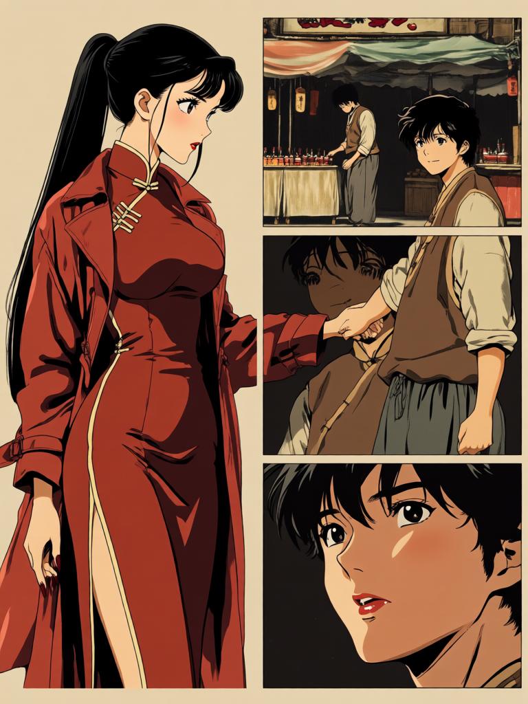 第1章:暗潮涌动
葛婉遭到张老爷势力孤立，集市中人避之不及，她以铜板贿赂酒楼伙计赵小二套出张府招标为陷阱的消息。回到茶馆，北渊出现并暗示愿意助她一臂之力；与此同时，张老爷与王师爷在府中密谋要将她彻底挡死。夜深，葛婉在房间里筹划反击，正当她思索下一步时，门外传来突然而来的敲门声…… - 图片4