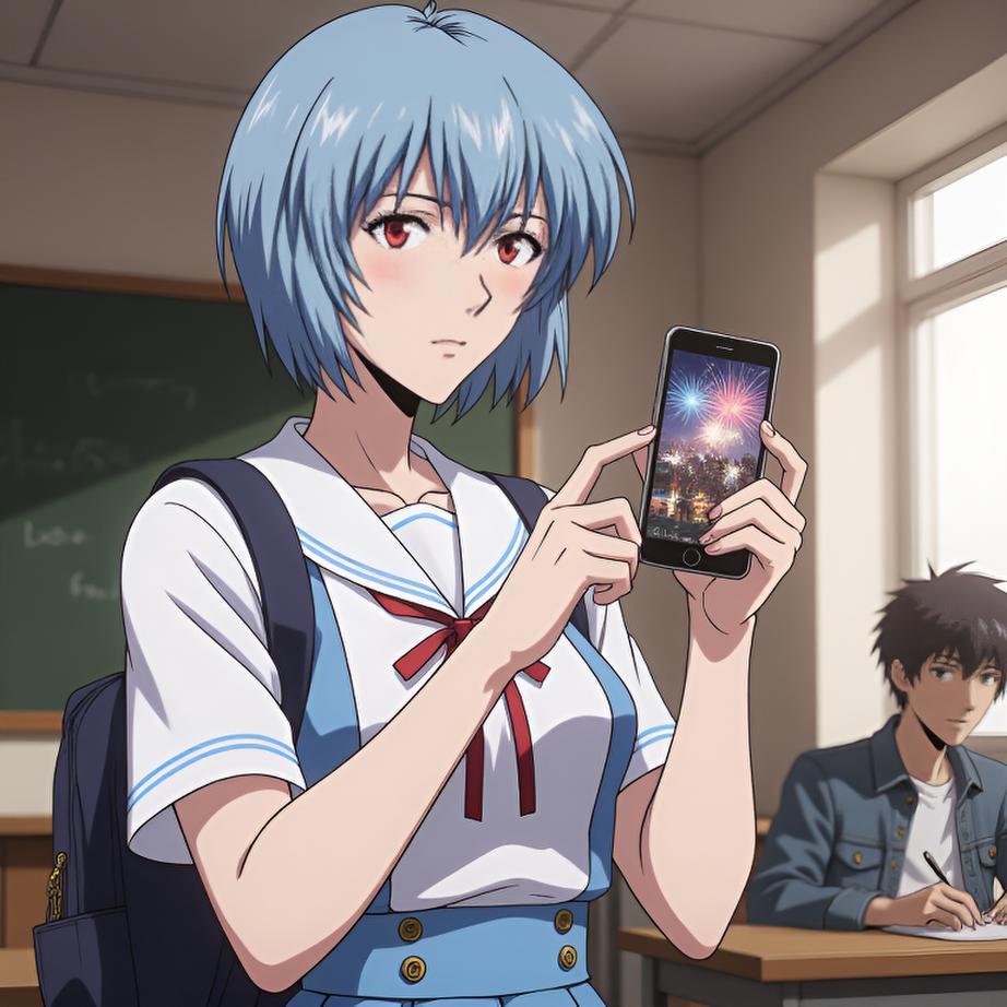 下课和同学们在教室翻看暑假的环球影城和北京国际电影节照片，大家一边回忆一边商量寒假的旅行计划，真想快点出发 - 图片2