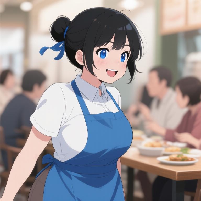 The lunch rush is in full swing and the energy in the restaurant is amazing. I love serving customers and making their day a little better. - 图片2