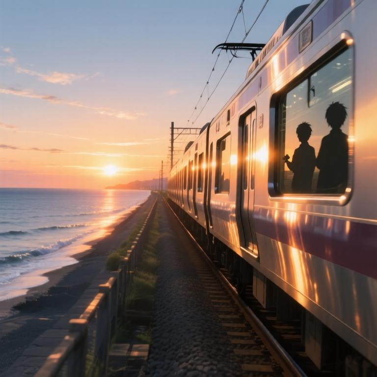 海风与夜灯下的自由 - 图片4