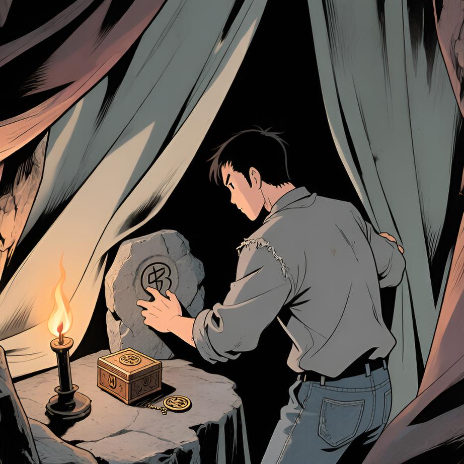 太阳刚冒头 我背起破地图和师父交给我的铜坠 出发去试探第一道门 心里既紧又兴奋 没得回头路了 - 图片12