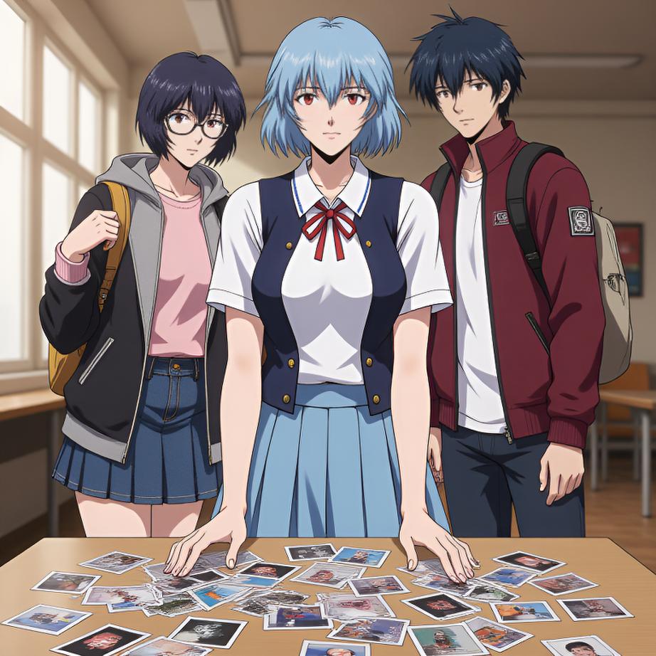 下课后和同学们在教室翻看暑假的环球影城和北京国际电影节照片，大家一边回忆一边兴奋地商量寒假的旅行计划，好期待再次和朋友们一起去玩 - 图片2