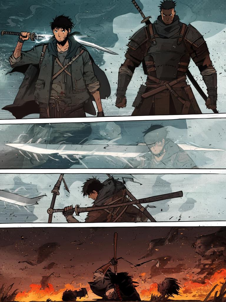 第2章:星空客人的判决
艳丽女子试探性提出帮助与交换，陆隐冷拒。女子请来她的大哥刘升示威，陆隐当场斩断他们的嚣张，展现超越人级的战力与战技“游身步”。陆隐收取能量晶体，凝空戒吞噬其存在，其他队长察觉异常，新的风暴正在酝酿。 - 图片10