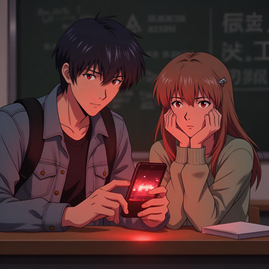 下课和同学们在教室翻看暑假的环球影城和北京国际电影节照片，大家一边回忆一边商量寒假的旅行计划，真想快点出发 - 图片7