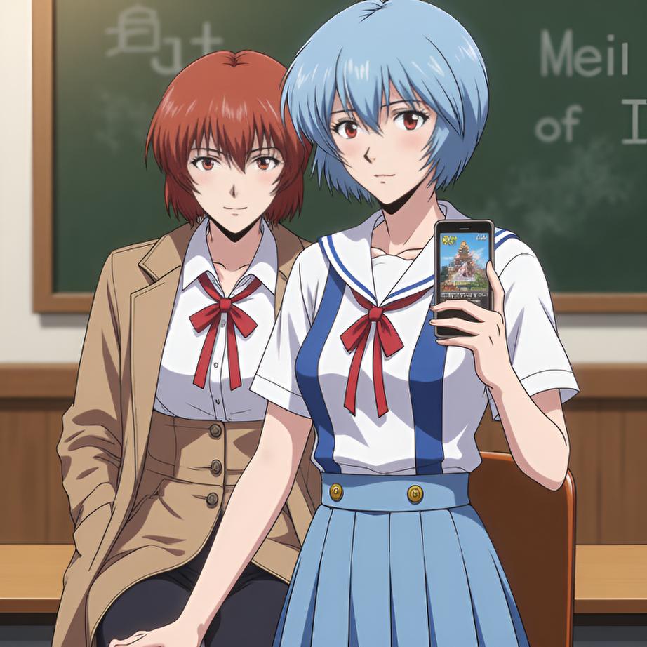 下课后和同学们一起翻看暑假的环球影城和北京国际电影节照片，大家在商量寒假的旅行计划，好想再去一次拍更多照片 - 图片2