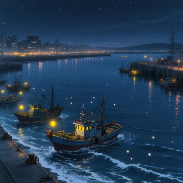 海风与夜灯下的自由 - 图片15