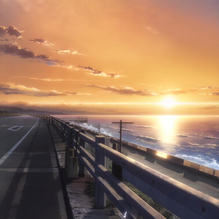 海风与夜灯下的自由 - 图片1