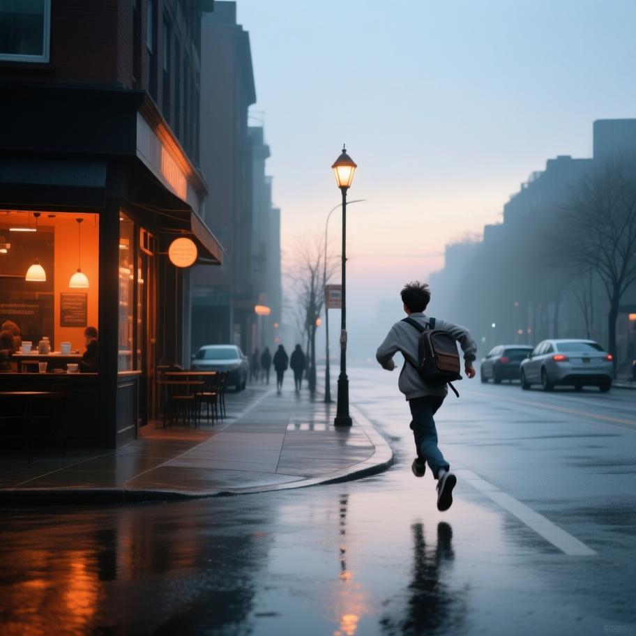 清晨上班路上，小李匆忙赶路时莫名其妙地捡到一个写着“勿打开”的快递盒。带到公司后，同事起哄、盒子晃动并发出敲击声，小李在恐慌与好奇间挣扎，最终撕开盒子，光芒乍现却是只萌仓鼠，结局温暖并带有命运般的反转和留白。 - 图片1