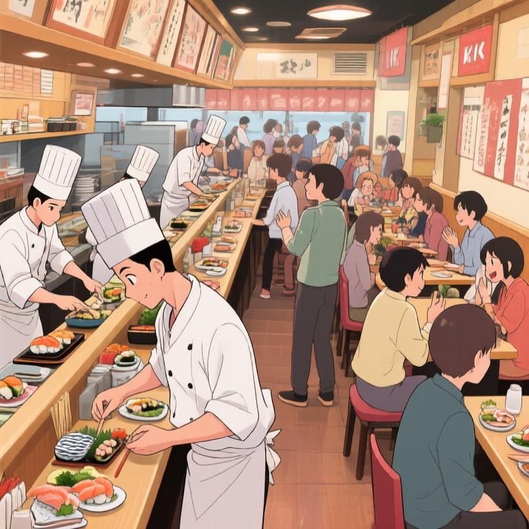The lunch rush is in full swing and the energy in the restaurant is amazing. I love serving customers and making their day a little better. - 图片7