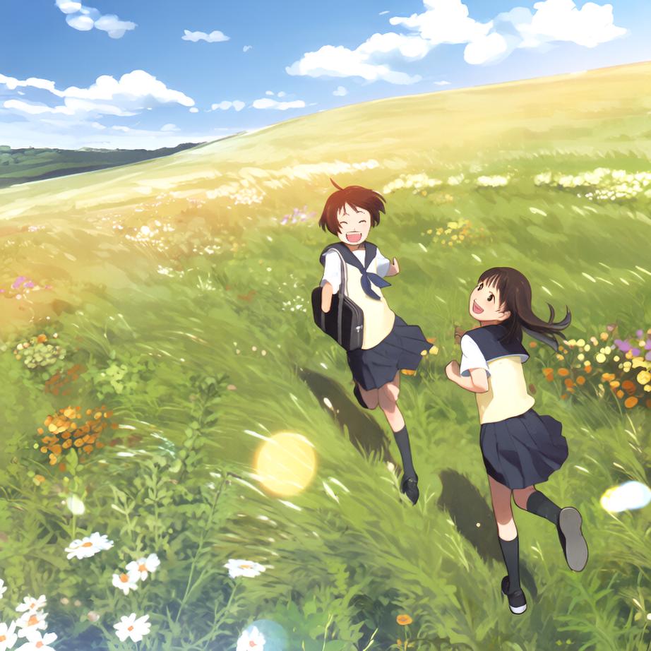 青春的自由与友情是最美好的时光，尽情享受当下，珍惜彼此的陪伴。 - 图片1