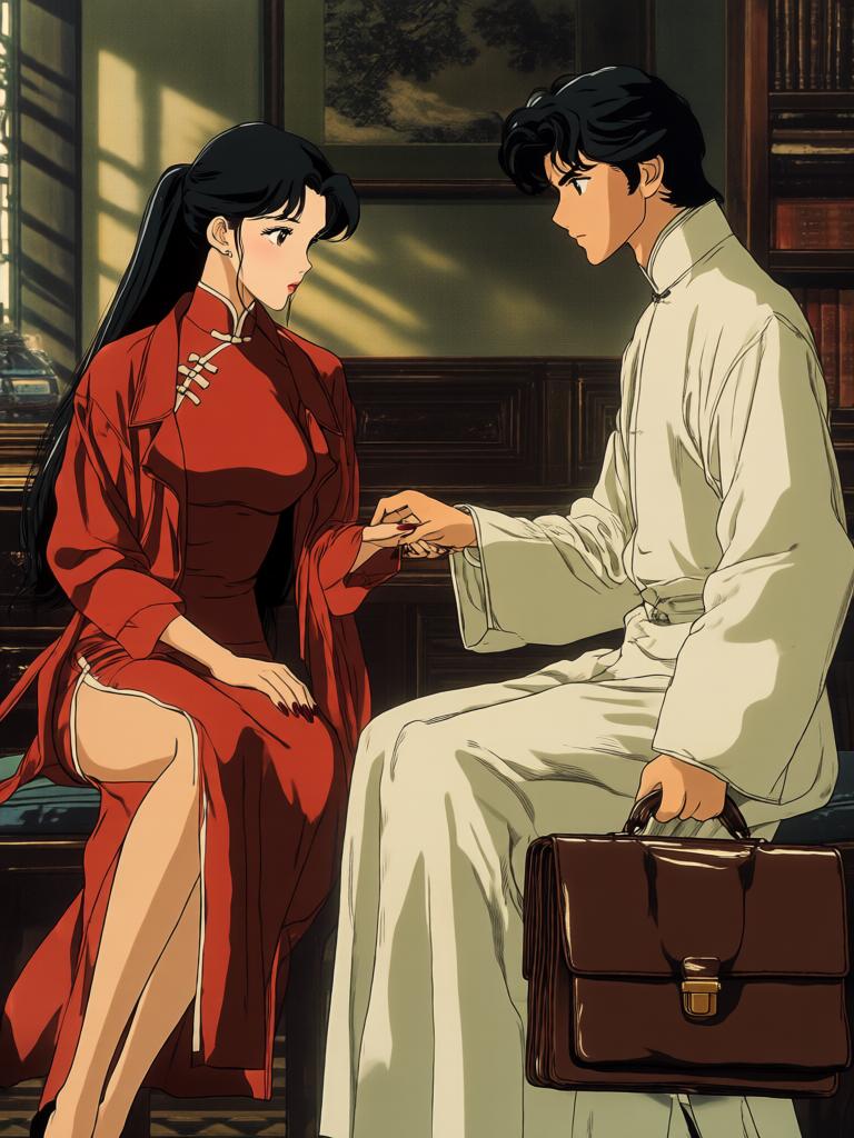 第2章:临门一脚
北渊夜来相助，带来葛婉急需的资金与支持；招标会上，张老爷等人使阴招欲将她逼退，葛婉识破并以更周全的方案与确凿证据反击，现场气氛大逆转；事后北渊的目光让两人关系微妙升温，夜深葛婉又在案卷中发现了令她皱眉的新疑团——“怎么会……” - 图片3