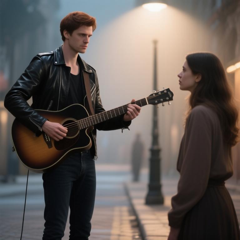 A poignant journey of self-discovery unfolds in a city where dreams clash with reality. The story revolves around two individuals, an artist and a musician, whose lives intertwine in unexpected ways. - 图片6