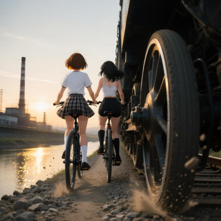 夏日铁轨与屋顶的誓言 - 图片4