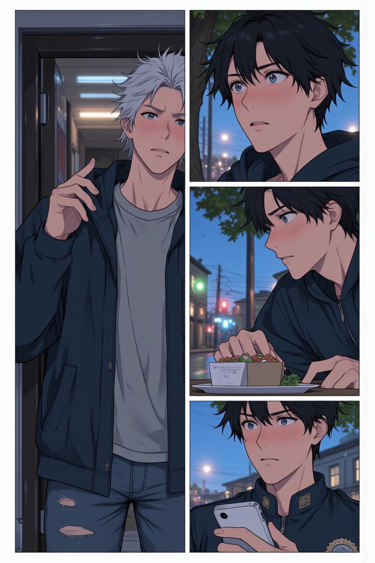 第0章:First Night in Jiangcheng
Luo Ye, a bewildered freshman, is taken to the police station after being discovered in an apartment assigned to his absent brother. A series of misunderstandings — a rented room to a female student, a report to the police, and a missing brother on a flight — escalate until the station chief recognizes Luo Ye's family background and clears him. Left with nowhere to stay and a silent crush, Luo spends a rainy night alone thinking about beginnings and moving forward. - 图片11