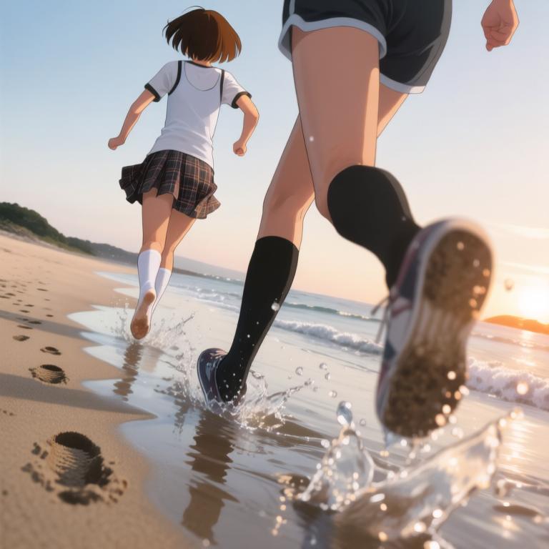 两个人，向着海 - 图片13