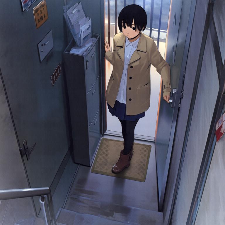 短发少女的忧郁一天 - 图片1