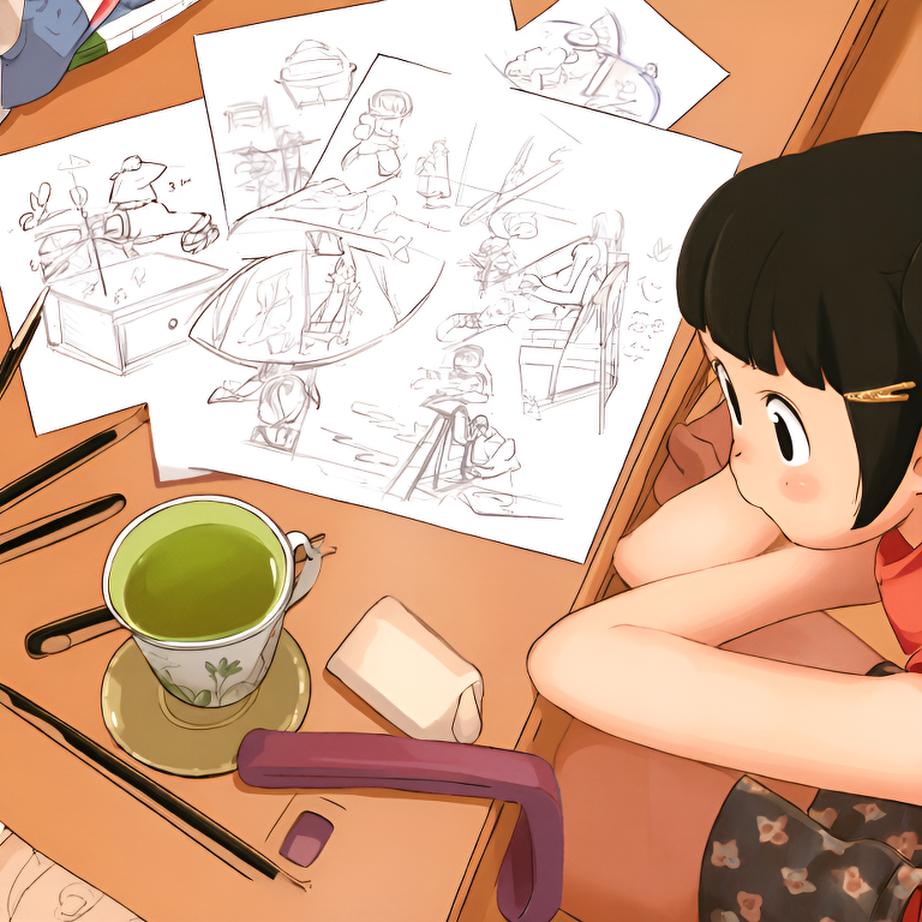 这是一个关于青春与自由的故事，主角Mei是一名日本高中漫画系的少女，她在追寻梦想的过程中，经历友谊、挑战与自我发现。 - 图片3