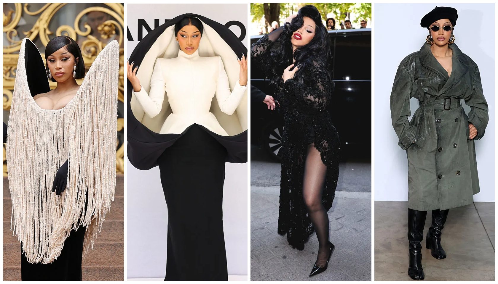 Cardi is dominating the conversation and her fearless approach to fashion reminds me that style is power. As a fashion creator I admire how she blends high glamour with street edge, using color and silhouette to tell a story. - 图片1