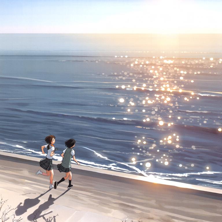 两个人，向着海 - 图片12