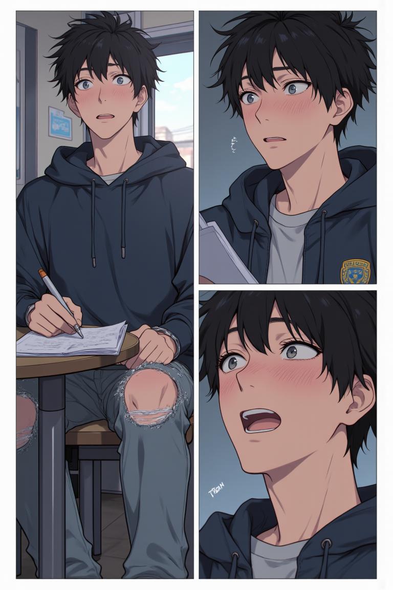 第0章:First Night in Jiangcheng
Luo Ye, a bewildered freshman, is taken to the police station after being discovered in an apartment assigned to his absent brother. A series of misunderstandings — a rented room to a female student, a report to the police, and a missing brother on a flight — escalate until the station chief recognizes Luo Ye's family background and clears him. Left with nowhere to stay and a silent crush, Luo spends a rainy night alone thinking about beginnings and moving forward. - 图片4