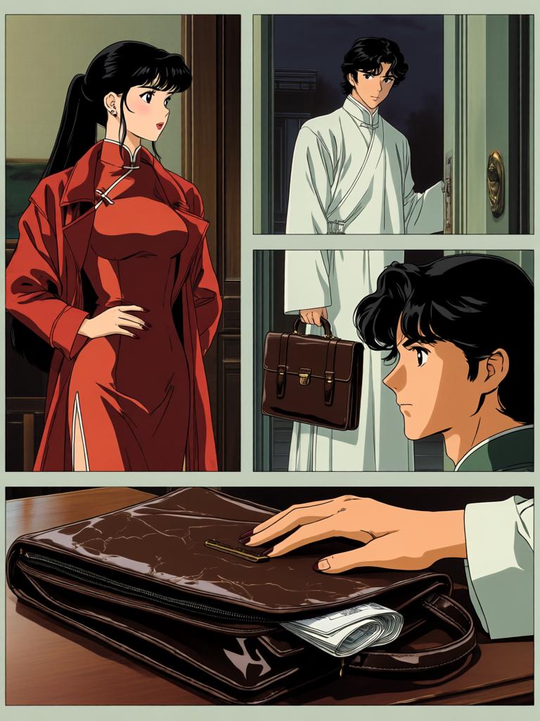 第2章:临门一脚
北渊夜来相助，带来葛婉急需的资金与支持；招标会上，张老爷等人使阴招欲将她逼退，葛婉识破并以更周全的方案与确凿证据反击，现场气氛大逆转；事后北渊的目光让两人关系微妙升温，夜深葛婉又在案卷中发现了令她皱眉的新疑团——“怎么会……” - 图片2