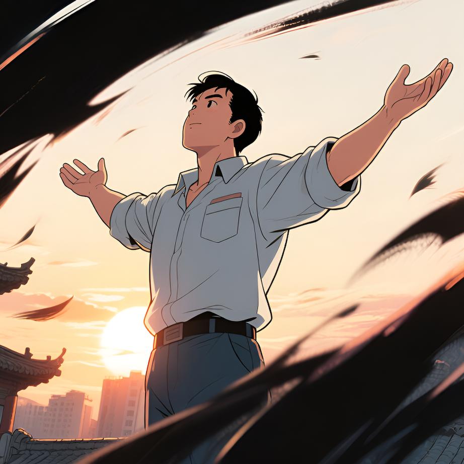 在重压下追求自由与梦想的青年，反映出对家乡的眷恋与追求。通过情感的波动展现出生活的无奈与希望。 - 图片9