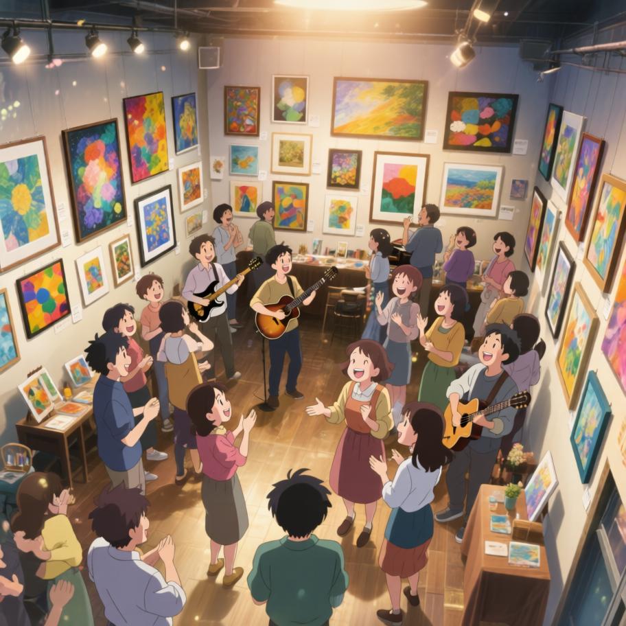 艺术是连接彼此灵魂的桥梁，每个人的故事都蕴藏着激情与梦想。 - 图片2