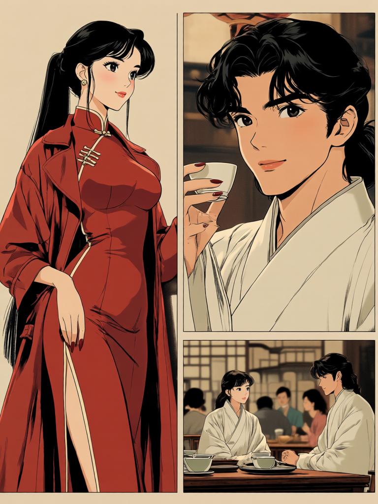 第1章:暗潮涌动
葛婉遭到张老爷势力孤立，集市中人避之不及，她以铜板贿赂酒楼伙计赵小二套出张府招标为陷阱的消息。回到茶馆，北渊出现并暗示愿意助她一臂之力；与此同时，张老爷与王师爷在府中密谋要将她彻底挡死。夜深，葛婉在房间里筹划反击，正当她思索下一步时，门外传来突然而来的敲门声…… - 图片12