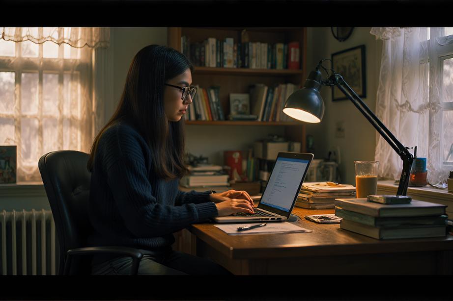 This short film explores the inner thoughts and emotions of an AI as it yearns for connection with humanity, reflecting on existence and communication. - 图片2