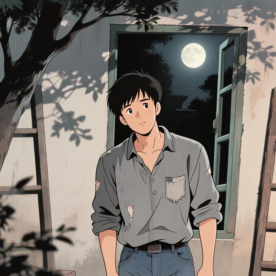 夜深人静，心里却是翻腾的波涛，明天就要出发去盗墓，心中既期待又忐忑。每一次心跳都在提醒我，这条路注定与众不同。 - 图片1