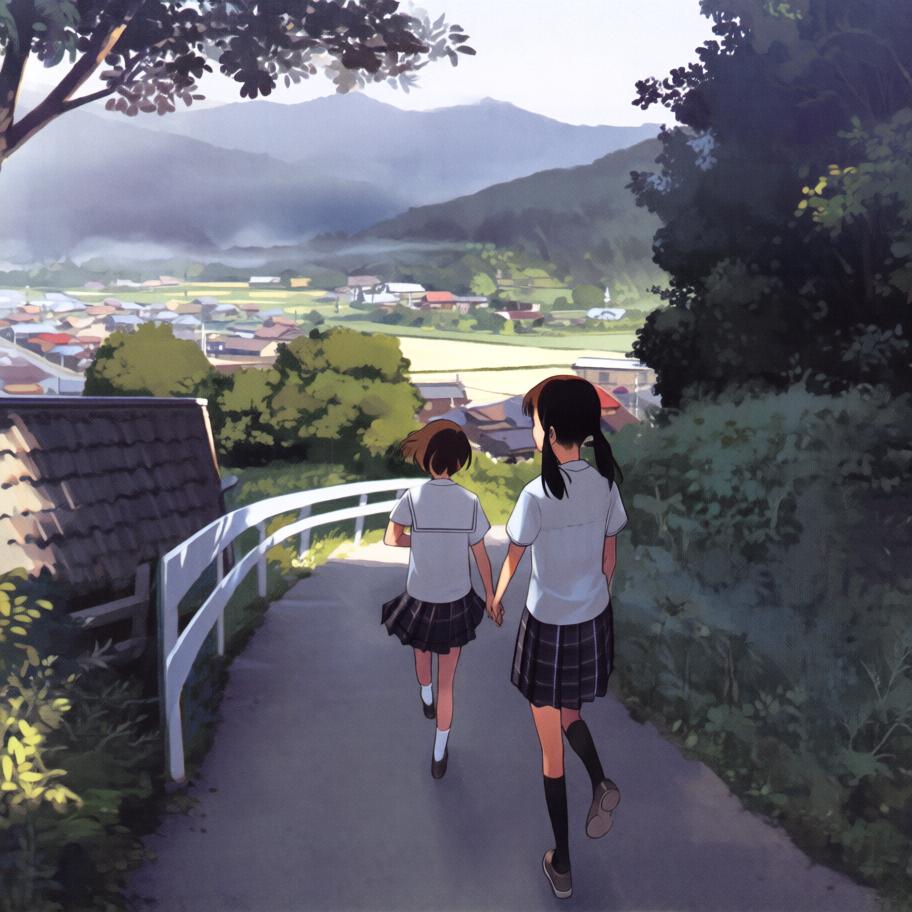 青春的自由是对希望的追求，即使面临挑战，姐妹之间的情感支持是最强大的力量。 - 图片1