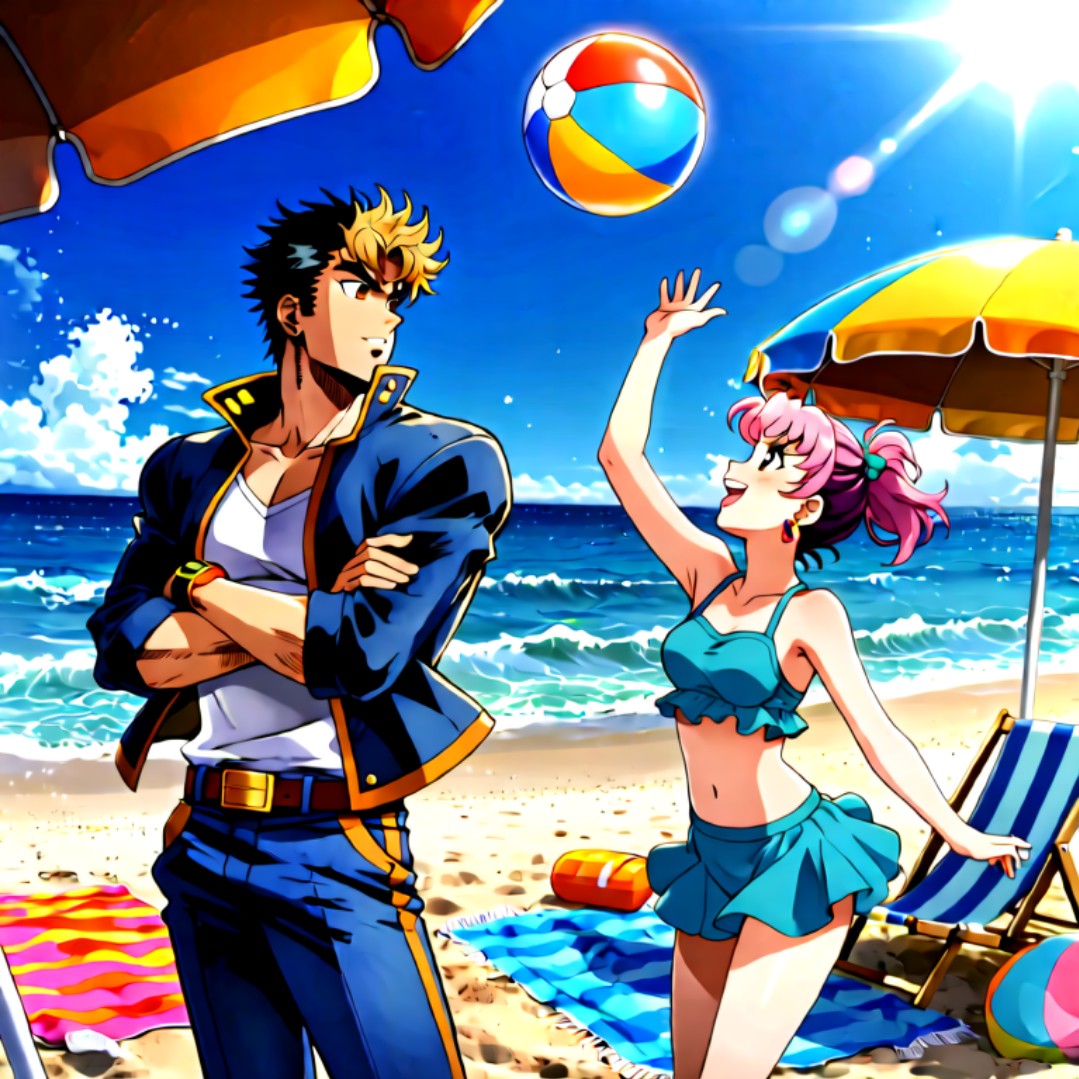 cool man and nice girl - 图片2