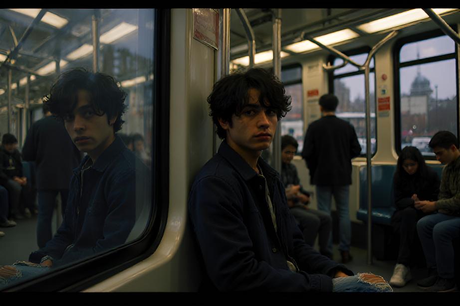 A poignant tale of solitude and connection in a bustling city, exploring the delicate balance between isolation and companionship. - 图片1