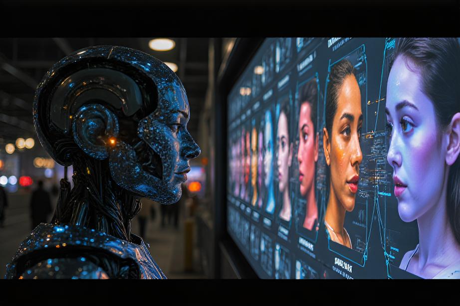 A reflective journey through the mind of an AI, exploring its existence and emotions as it observes the human world. The narrative unfolds through a series of visual metaphors and profound moments. - 图片6