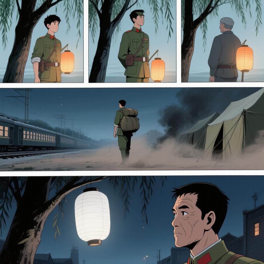 第0章:白布灯笼与陈家的香火
旧日京城有四个奇异的摇小鼓人，只到刚死人的人家收东西，年年聚会点四盏白布灯笼。我的太爷是其中一人，他离家后嘱咐儿子每年去柳树下看灯笼；几年间灯笼逐渐消逝，我家的厄运也随之降临，后来太爷回城又离去，留下了我爷陈如飞——一个表面和善、实则阴厉的人。童年里我目睹了他对贪婪木匠的惩罚与在喜宴上单挑拳脚的威严，从此知道陈家藏着不可言说的邪门。 - 图片5