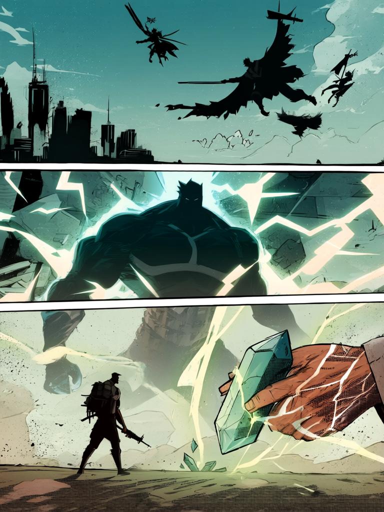 第0章:裂缝之下的守望者
灾变后的残破大地，数万幸存者结队而行，进化者守护队伍。陆隐以铁棍独自抵挡变异兽与黑夜的恐惧，短暂的安宁之后，他们继续向南方的聚集地金陵前进，传说中的七圣与各种进化者等级在远方召唤着幸存者的希望与危机。 - 图片19