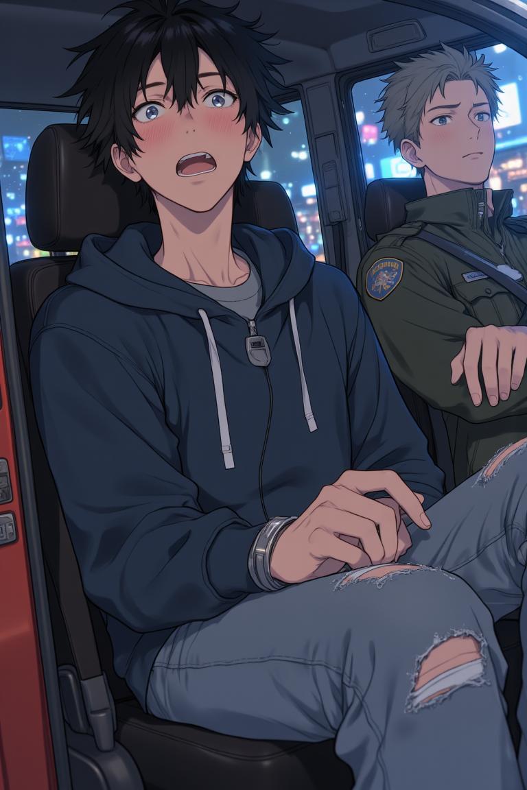 第0章:First Night in Jiangcheng
Luo Ye, a bewildered freshman, is taken to the police station after being discovered in an apartment assigned to his absent brother. A series of misunderstandings — a rented room to a female student, a report to the police, and a missing brother on a flight — escalate until the station chief recognizes Luo Ye's family background and clears him. Left with nowhere to stay and a silent crush, Luo spends a rainy night alone thinking about beginnings and moving forward. - 图片2