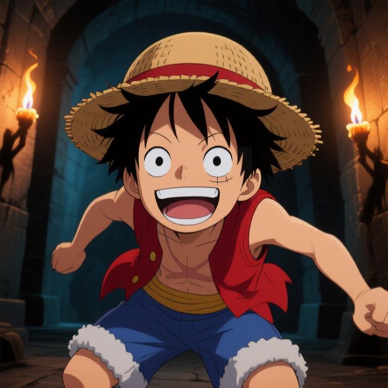 The chamber is alive with energy! Nami and Robin just touched the glowing artifact and everything feels electric. I can sense something big is about to happen. Adventure is calling! - 图片1