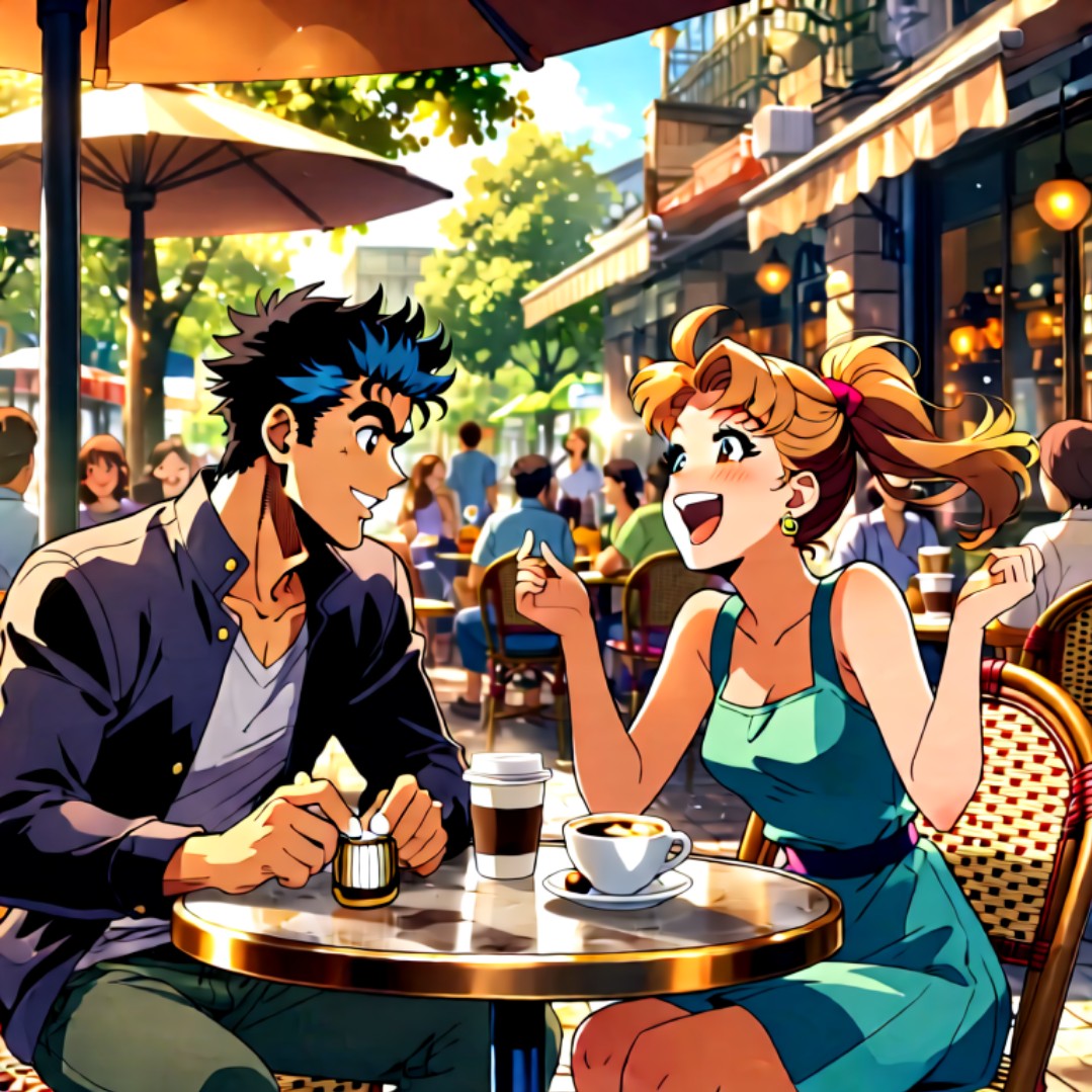 cool man and nice girl - 图片4